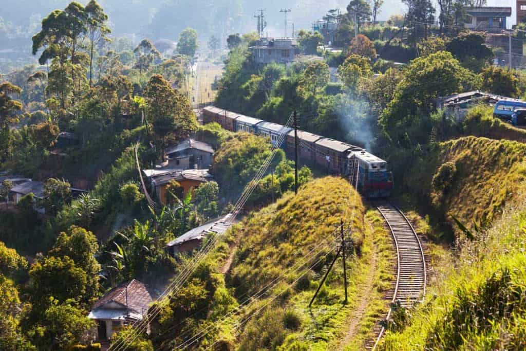 Zug in Sri Lanka